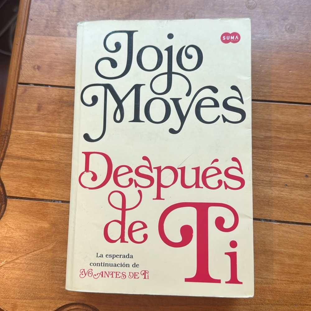 Después de ti, Jojo Moyes book